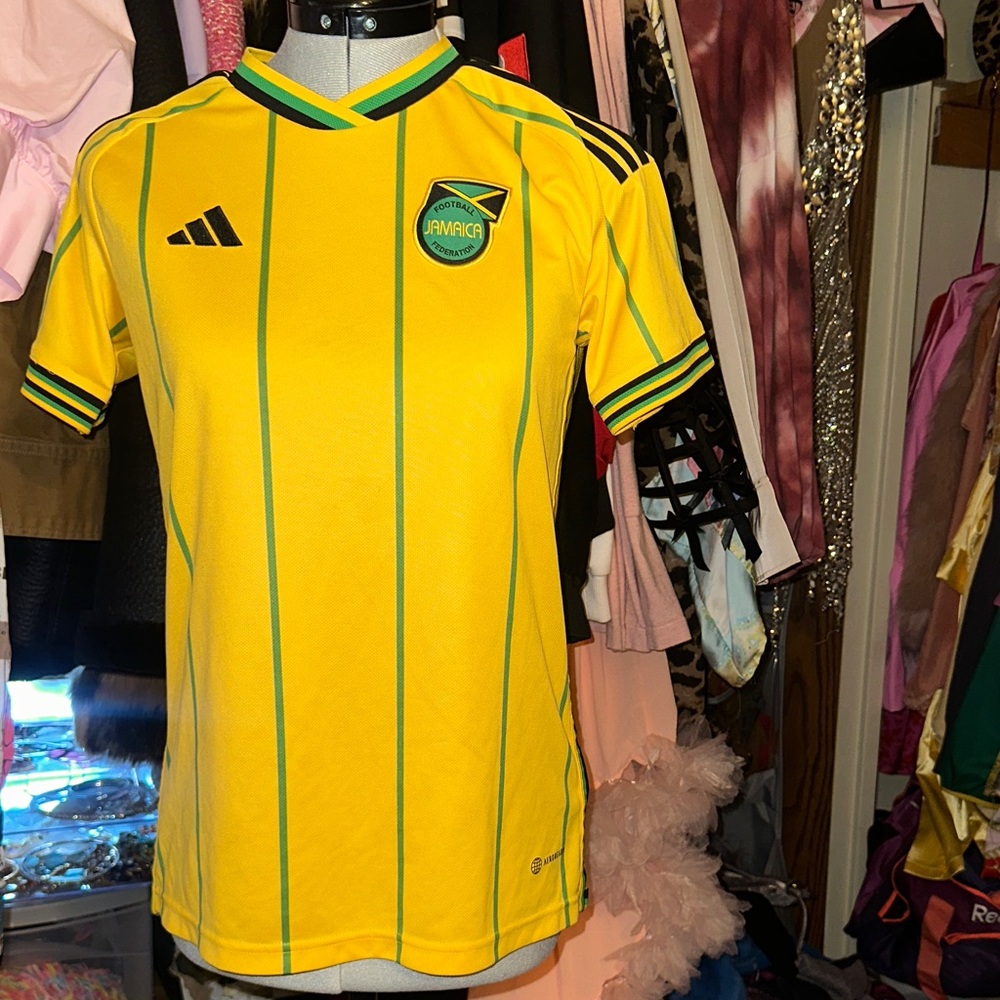 adidas Yellow and Green wales Bonner Jersey